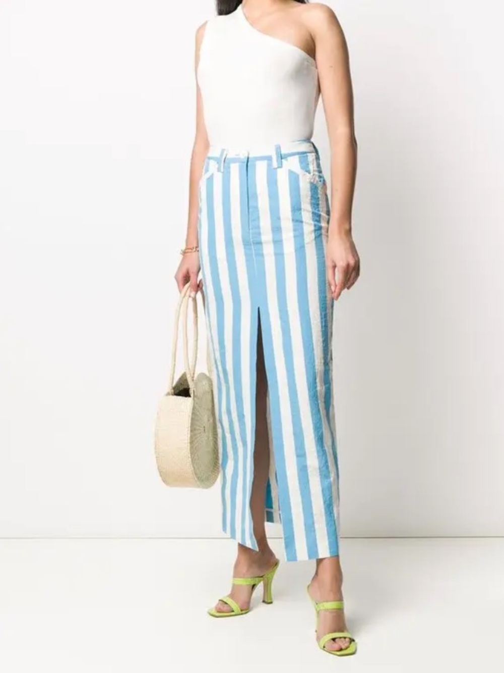 SUNNEI striped maxi skirt